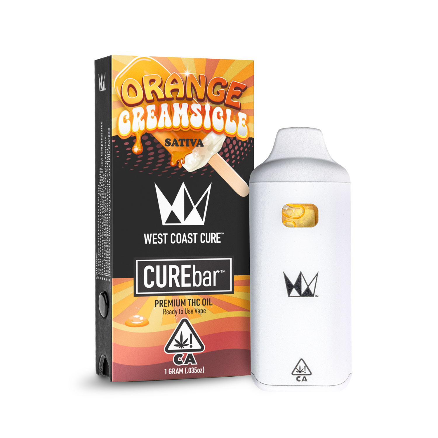 ORANGE CREAMSICLE 1G CUREBAR ALL IN ONE