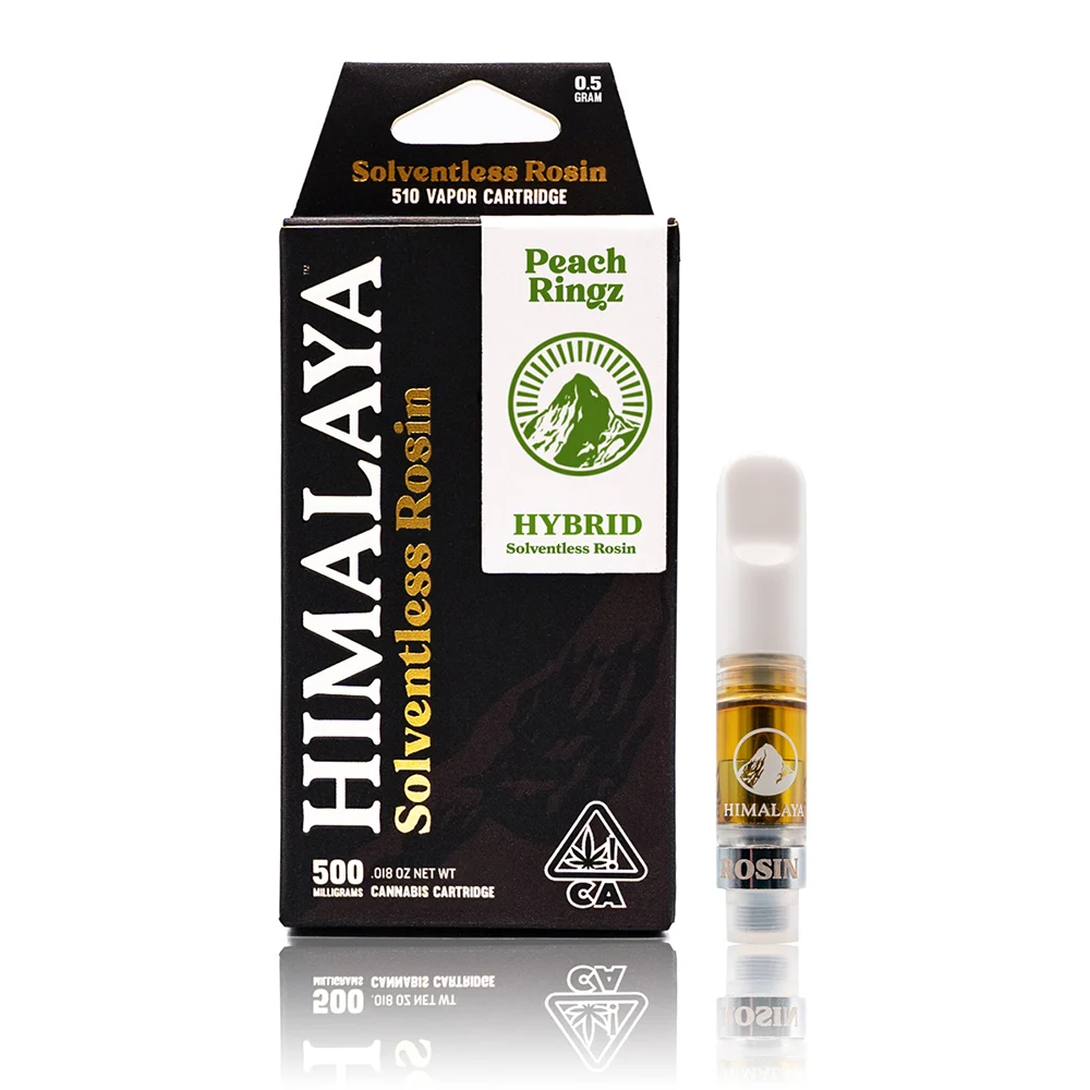 PEACH RINGZ 1G ROSIN CARTRIDGE