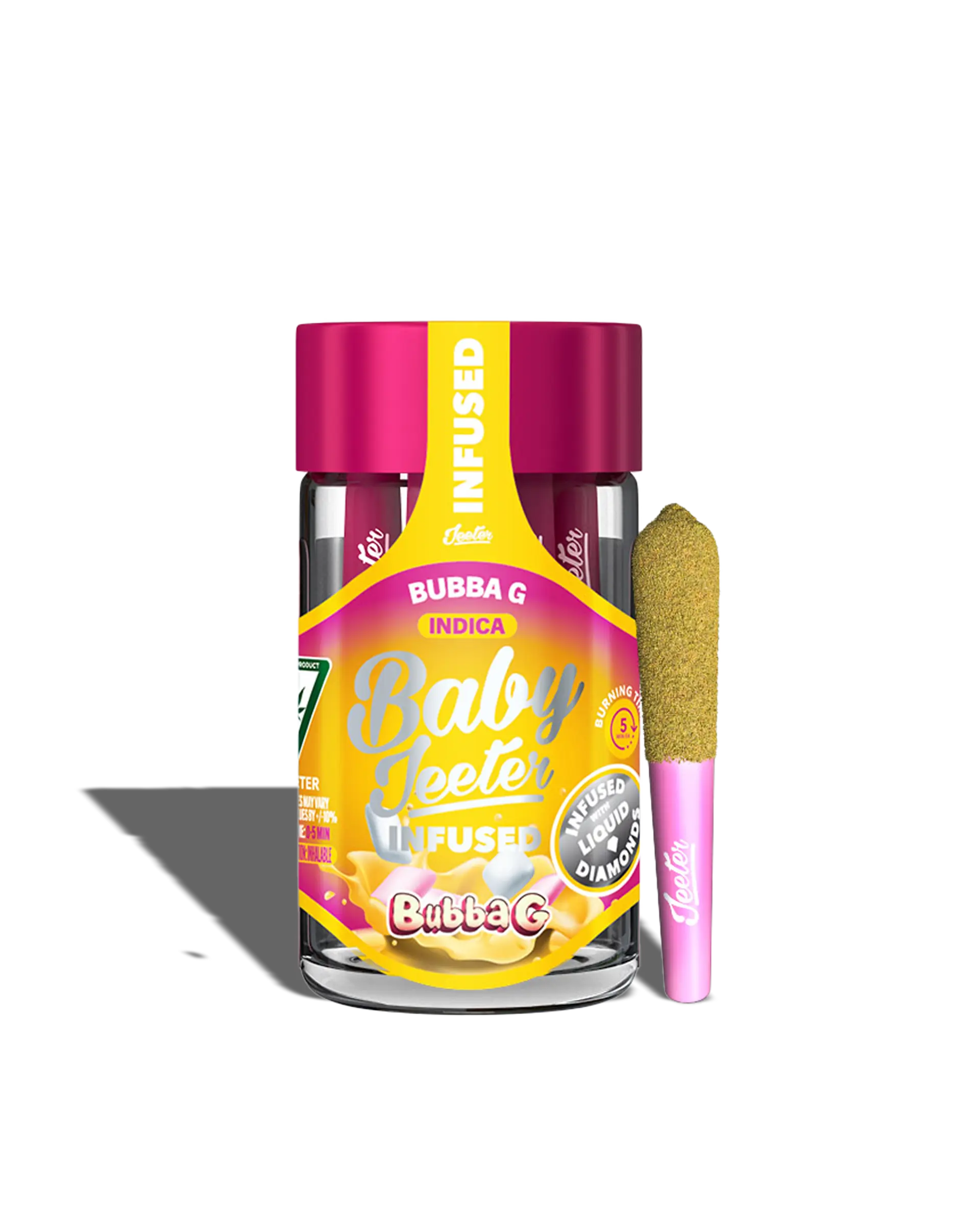 BUBBA G 2.5G 5PK INFUSED PREROLL