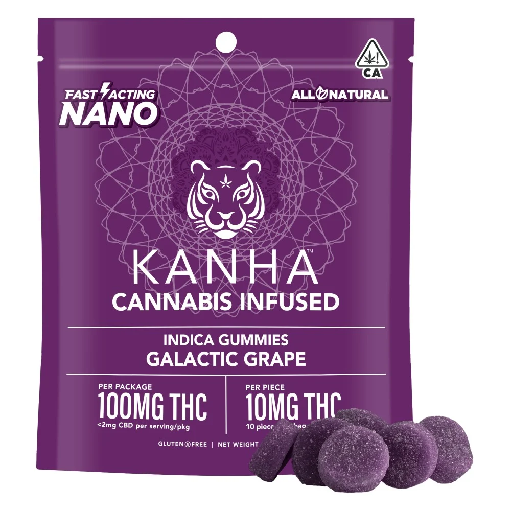 GALACTIC GRAPE 100MG NANO GUMMIES
