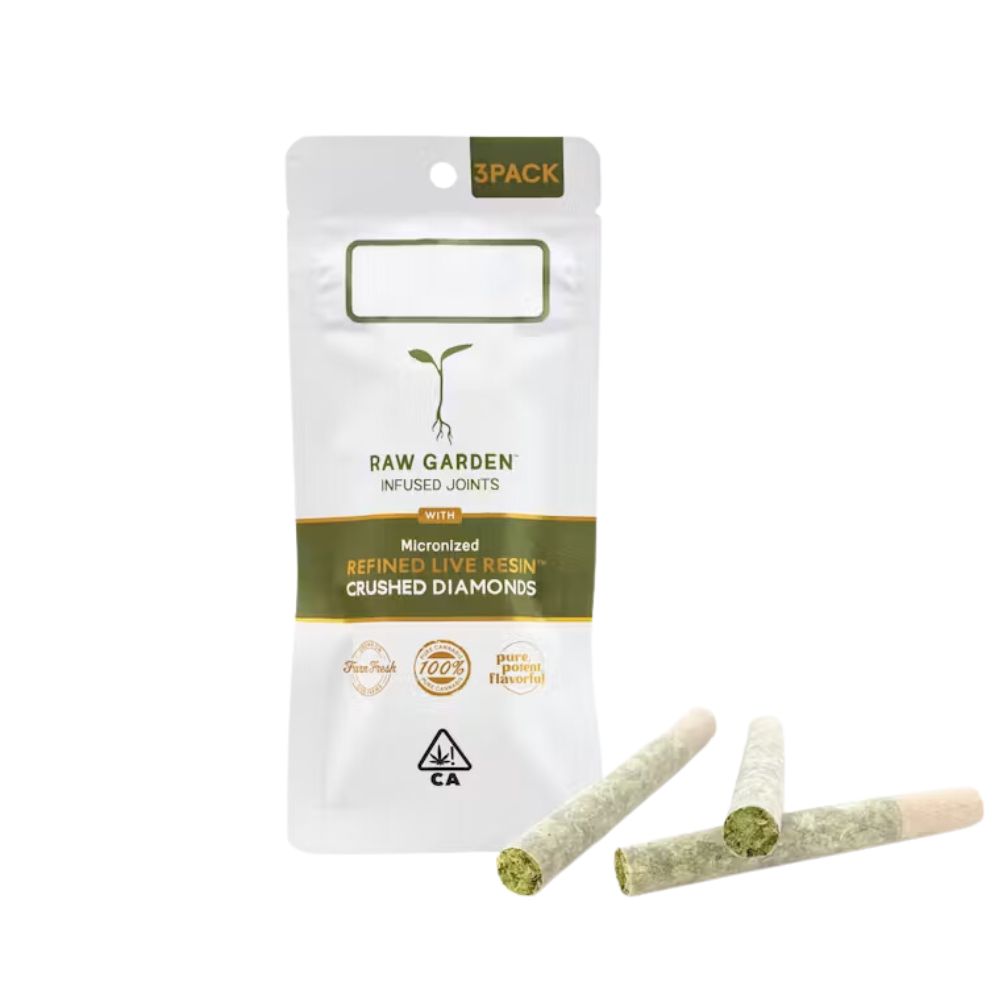 SPACE FOX 1.5G 3PACK CRUSHED DIAMOND INFUSED PREROLLS