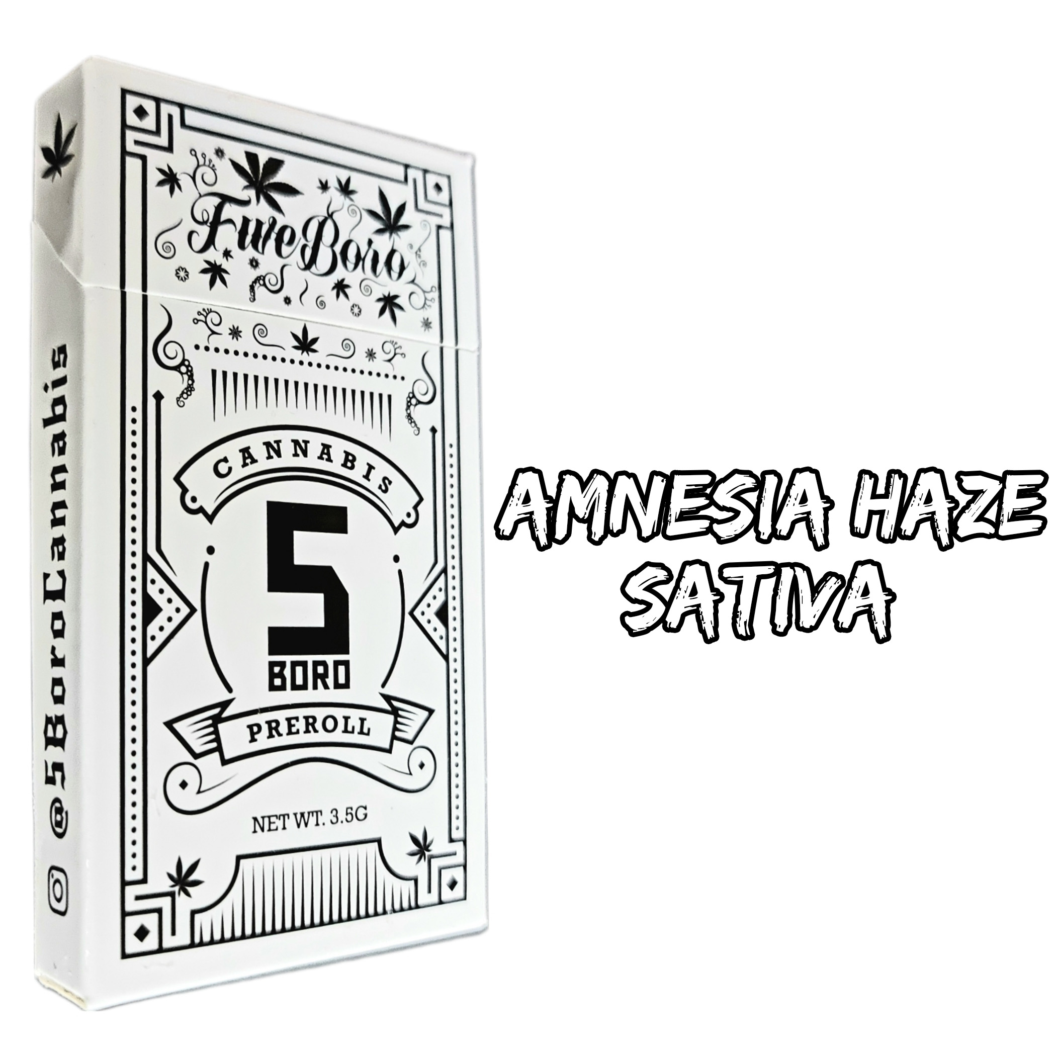 AMNESIA HAZE .7G 5 PACK PREROLL