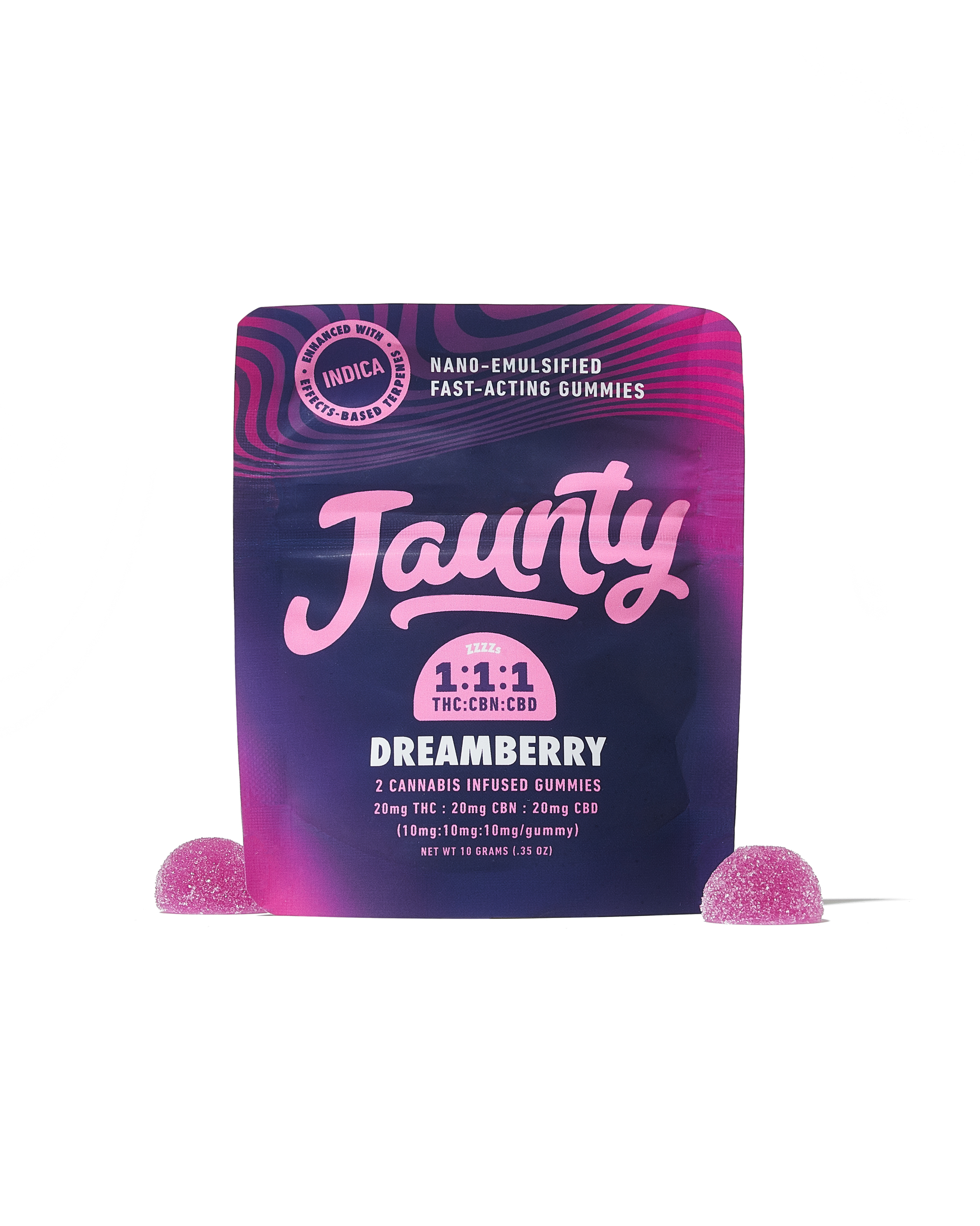 DREAMBERRY 1:1:1 20MG GUMMY