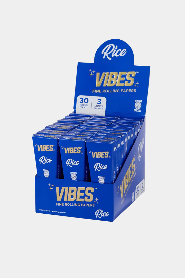 Vibes Rice King Size Cones