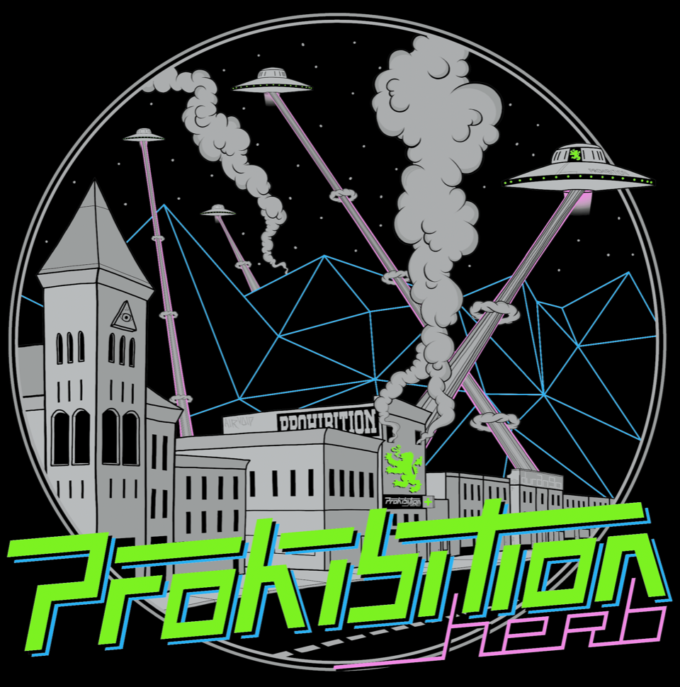 Alien Attack Sticker