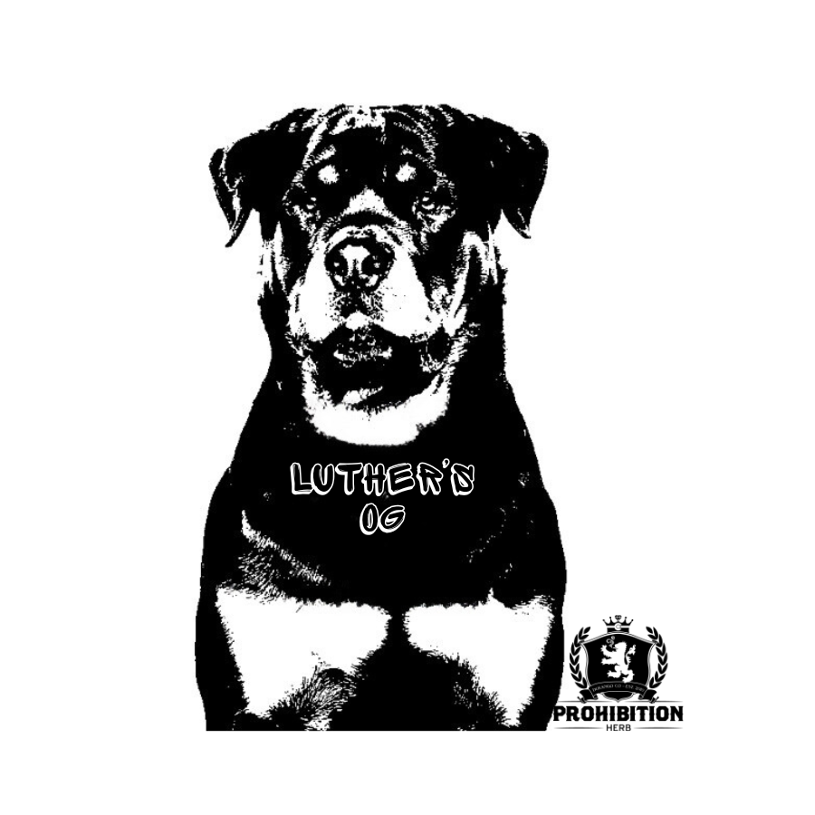 Luther's OG Strain Sticker