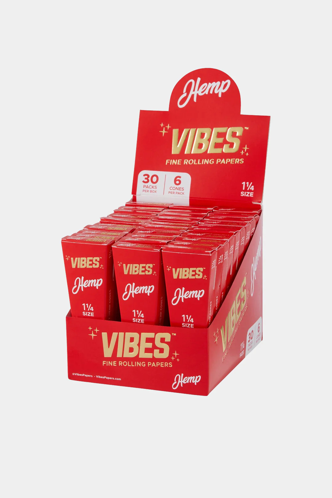 Vibes Hemp 1 1/4 Cones