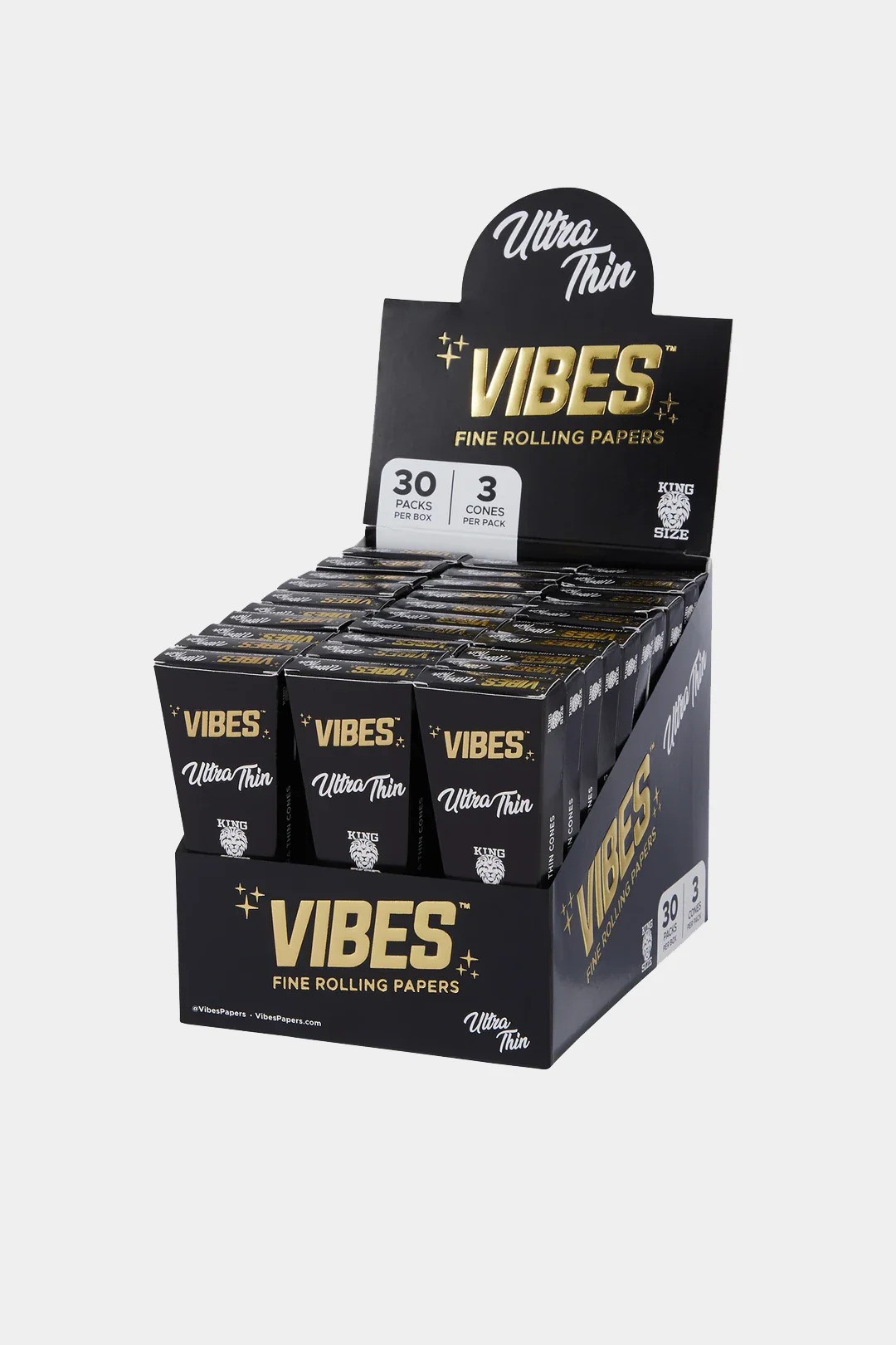 Vibes Ultra Thin King Size Cones