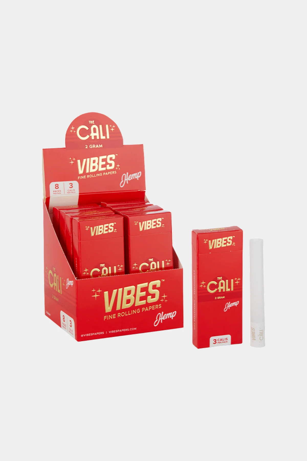 Vibes Hemp Cali 2g Cones