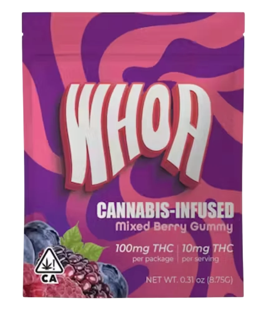 WHOA | MIXED BERRY 100MG GUMMY