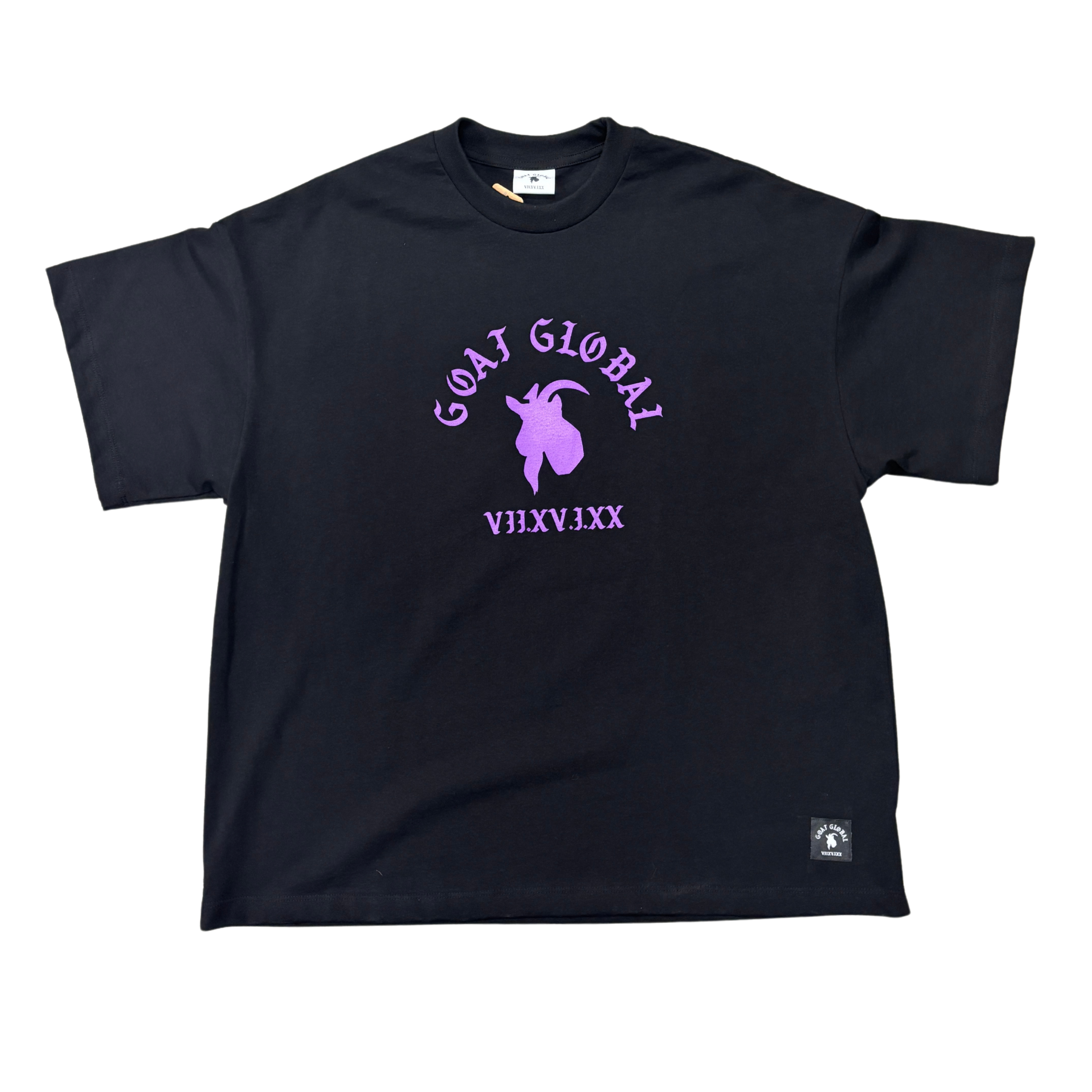 GOAT GLOBAL | PURPLE GOAT LOGO SHIRT LARGE