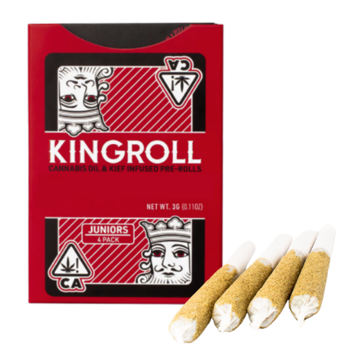 KINGROLL | HYBRID VARIETY PACK #6 INFUSED PREROLL 0.75G PR 4 PACK 3G