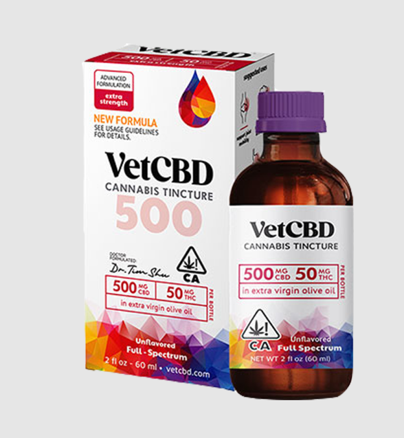 500MG : 50MG CBD:THC VET CBD 60ML