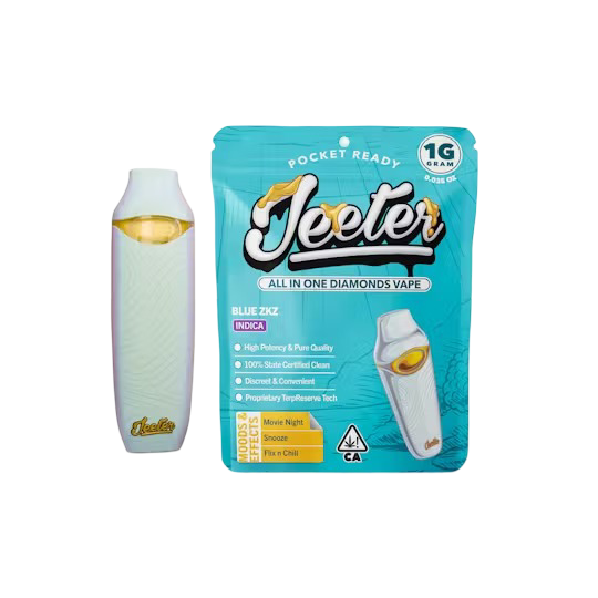 JEETER | BLUE ZKZ 1G LIQUID DIAMOND AIO