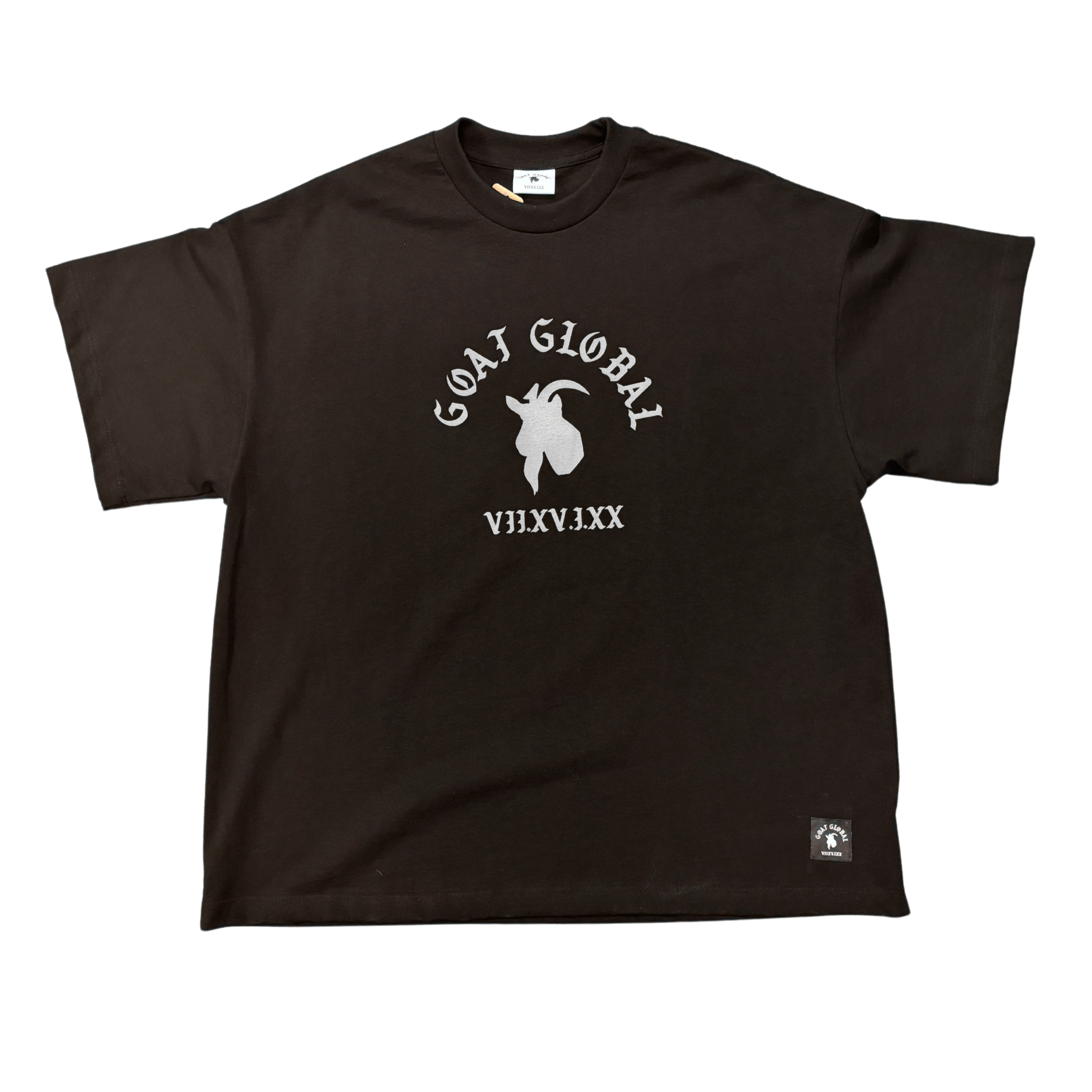 GOAT GLOBAL | WHITE GOAT LOGO SHIRT XL