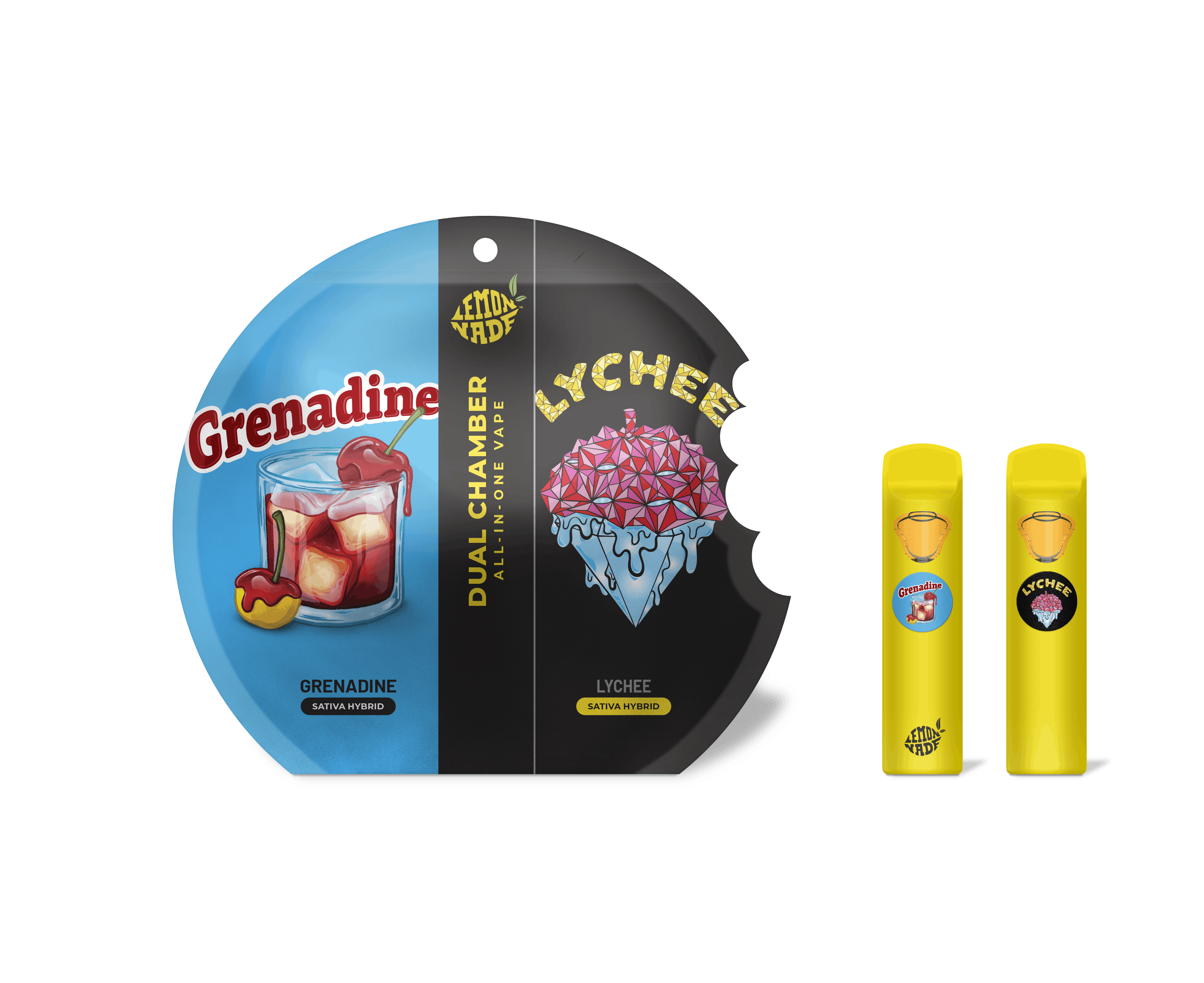 Grenadine / Lychee 1G All-in-one