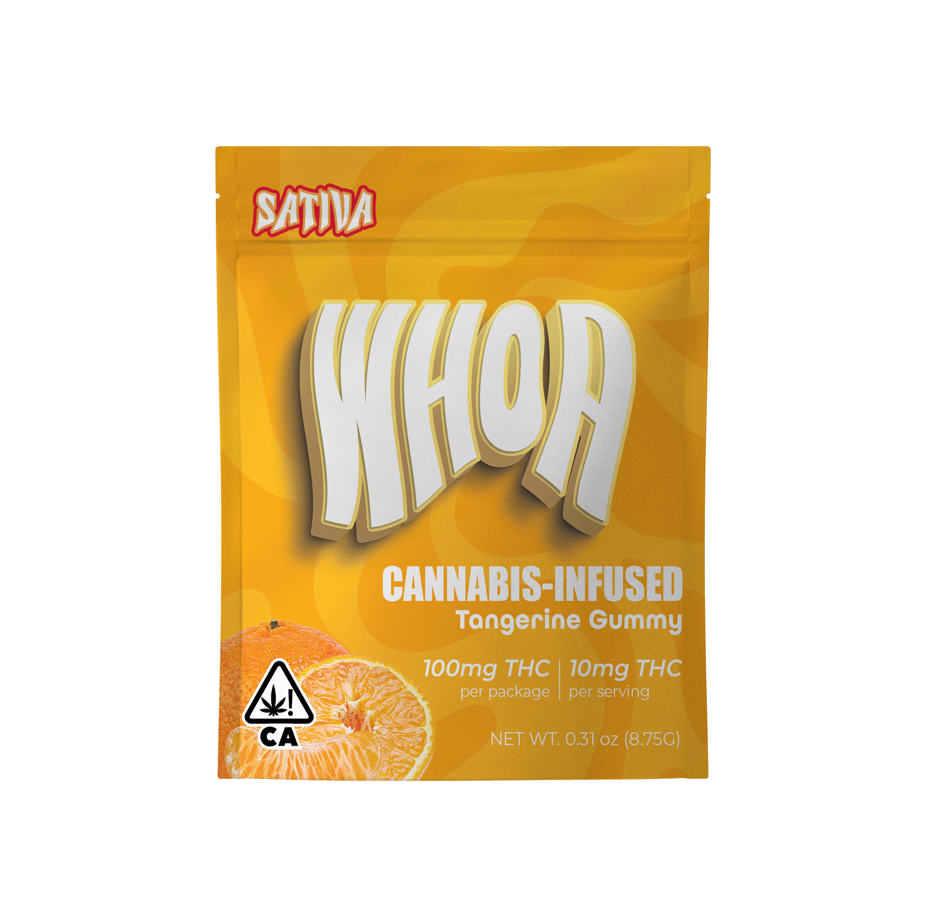 WHOA | TANGERINE 100MG GUMMY BITE 5PK