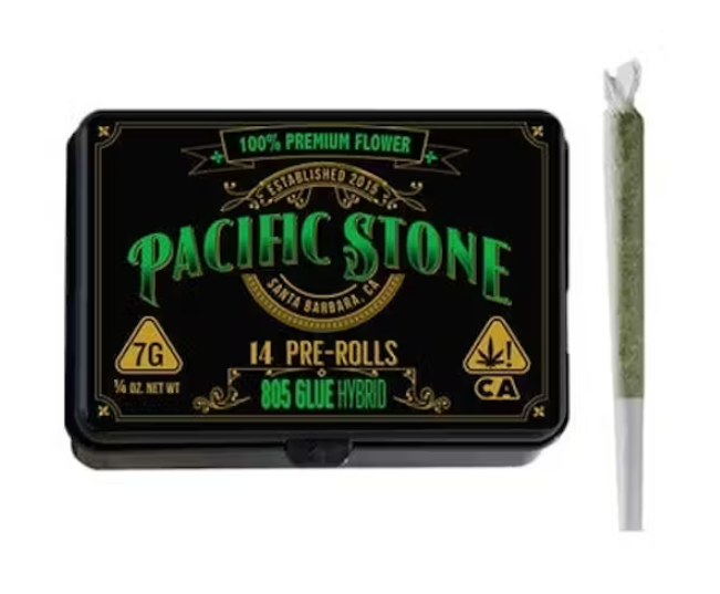 PACIFIC STONE 805 GLUE 7G 14PK 0.5G PREROLLS