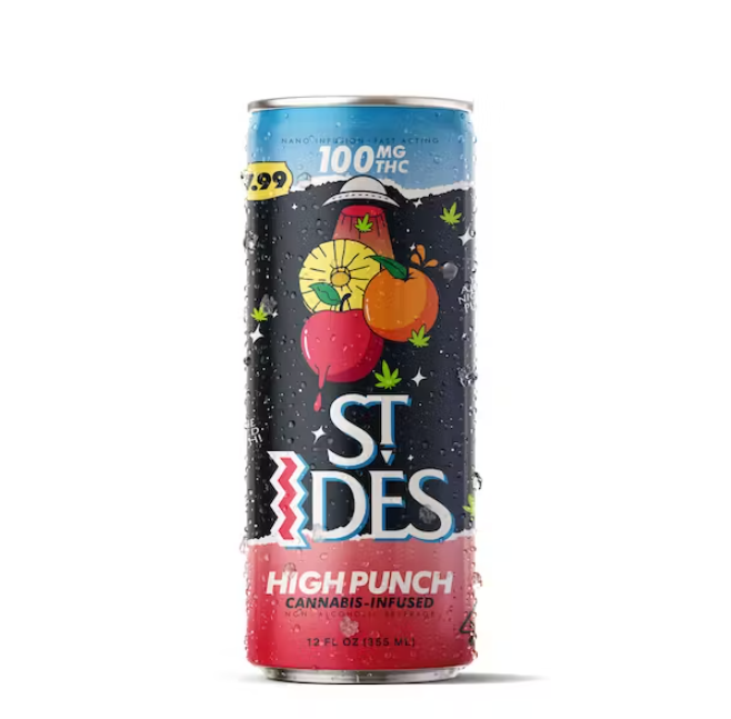 St. Ides High Punch Infused Tea 100 Mg