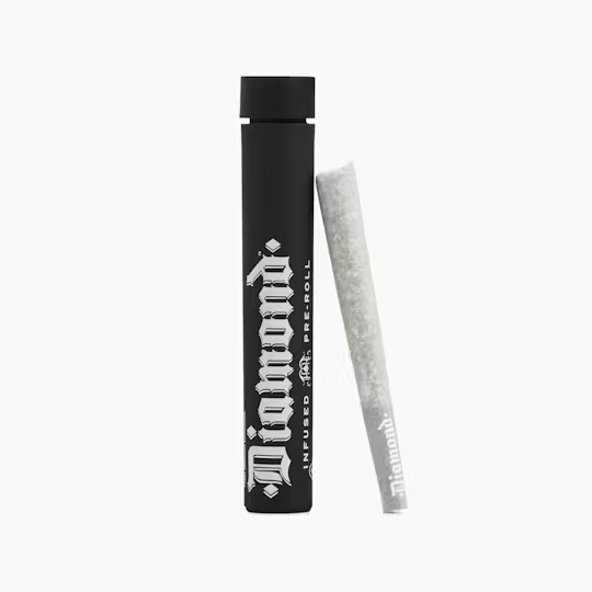 HEAVY HITTERS | ORANGE PUSH POP 1G DIAMOND INFUSED PREROLL