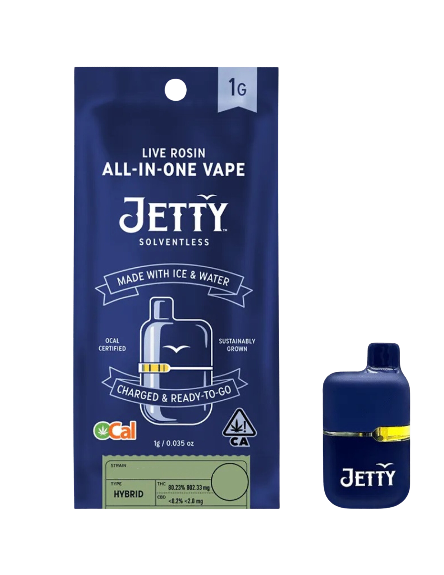 JETTY | PRESSURE 1G MINI TANK SOLVENTLESS AIO
