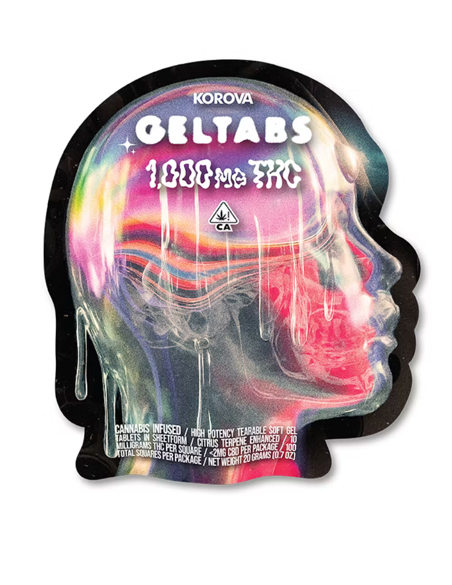 KOROVA  GEL TABS 1000MG