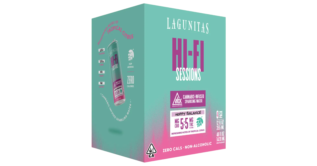 LAGUNITAS | HI-FI HOPPY BALANCE THC:CBD 5MG 4PK
