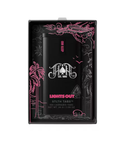 HEAVY HITTERS LIGHTS OUT THC:CBN SLEEP TABLETS 100 PACK