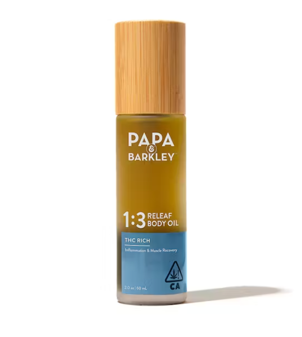 Papa & Barkley 1:3 Cbd:Thc Releaf Body Oil 60 Ml