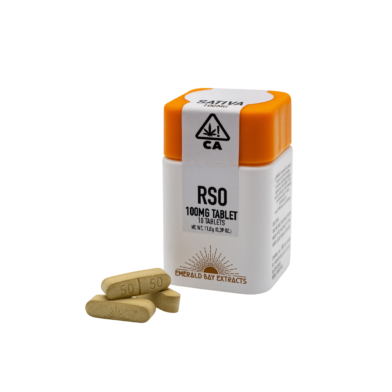 EMERALD BAY | SOUR DIESEL 100MG RSO TABLETS 10CT