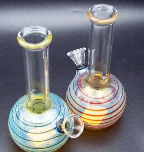 FUME & COLOR SINGLE CARB MINI BONG