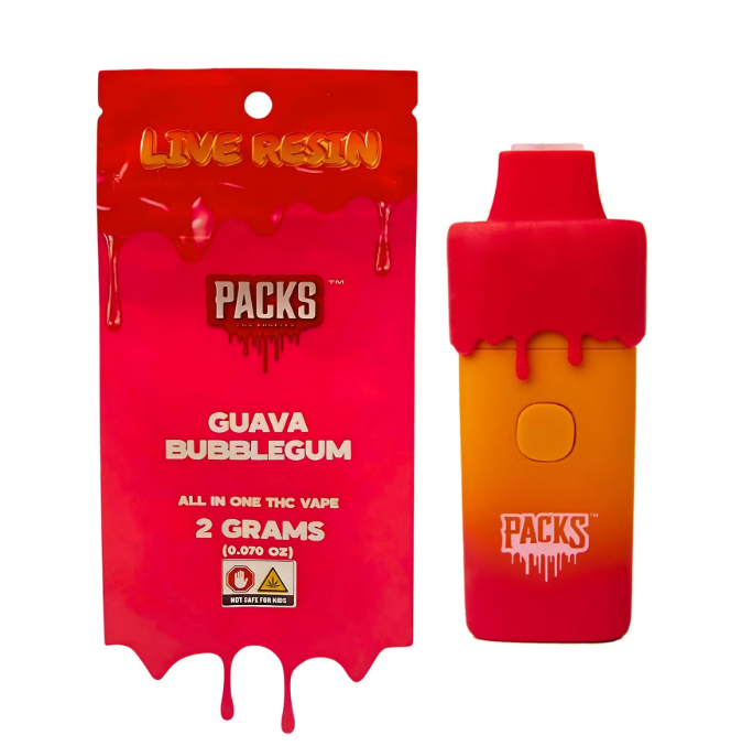 GUAVA BUBBLEGUM 2G DISPOSABLE