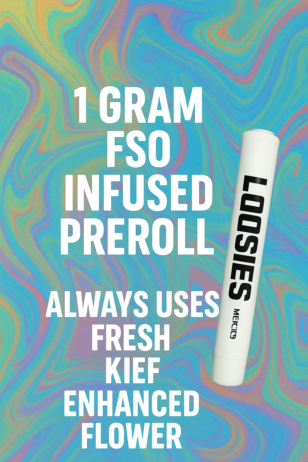 SUPER SKUNKZ 1G FSO INFUSED PRE ROLL