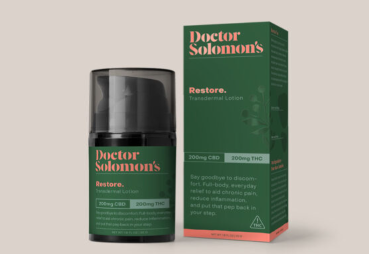 "RESTORE" 1:1 THC:CBD TRANSDERMAL LOTION