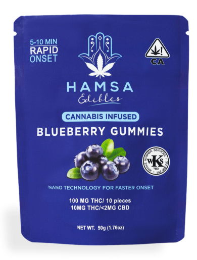 BLUEBERRY FAST ACTING GUMMIES