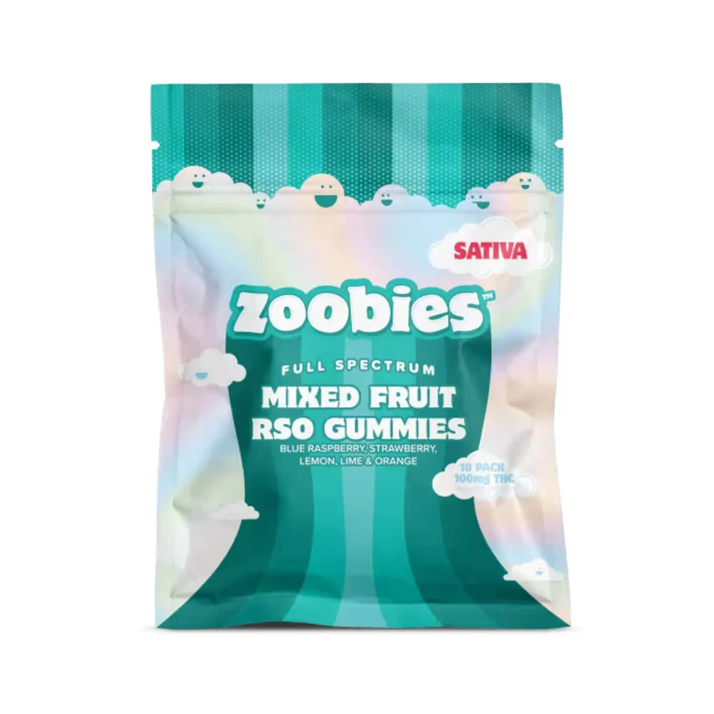 MIXED FRUIT RSO GUMMIES (SATIVA)