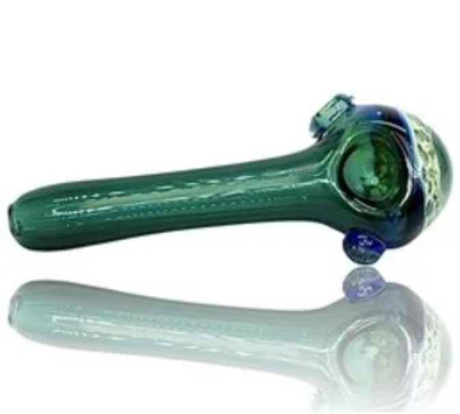 FUME SCROLL PIPE KOY GLASS