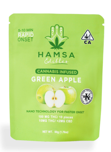 GREEN APPLE FAST ACTING GUMMIES