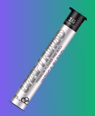 CRAFT KINGS INDICA BLEND 1G PRE ROLL