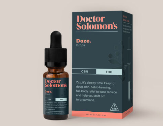 RSO "DOZE" 1:1 CBN:THC TINCTURE