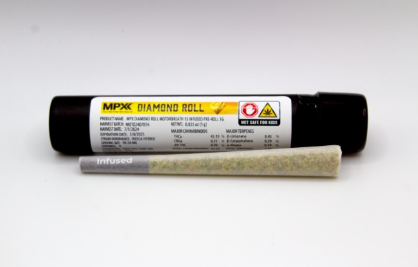 DIAMOND ROLL OC TANG 1G INFUSED PRE ROLL
