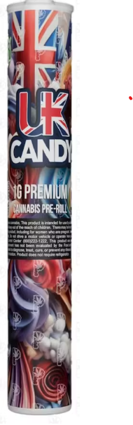 UK CANDY 1G PRE ROLL