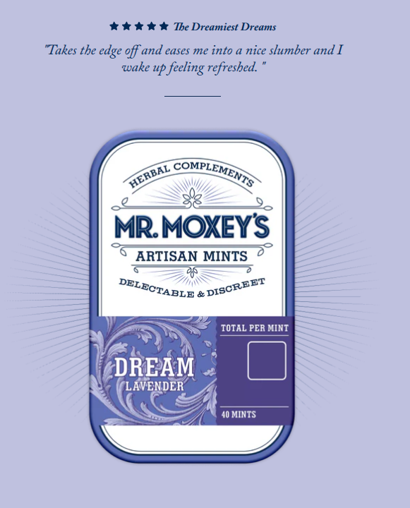 LAVENDER 1:1:1 THC:CBD:CBN "DREAM" MINTS - 20 PACK