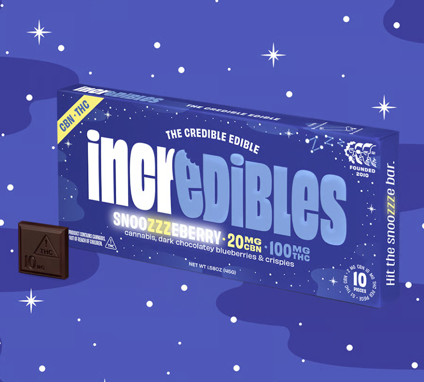 SNOOZZZEBERRY 5:1 THC:CBN CHOCOLATE BAR