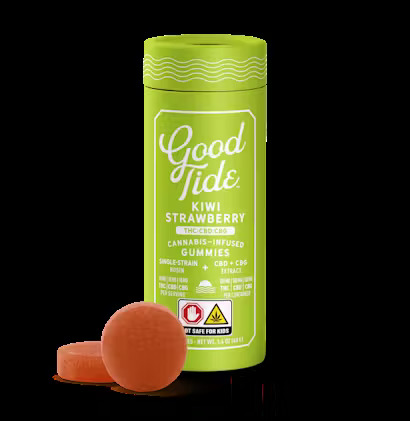 KIWI STRAWBERRY 1:1:1 THC:CBD:CBG LIVE ROSIN GUMMIES