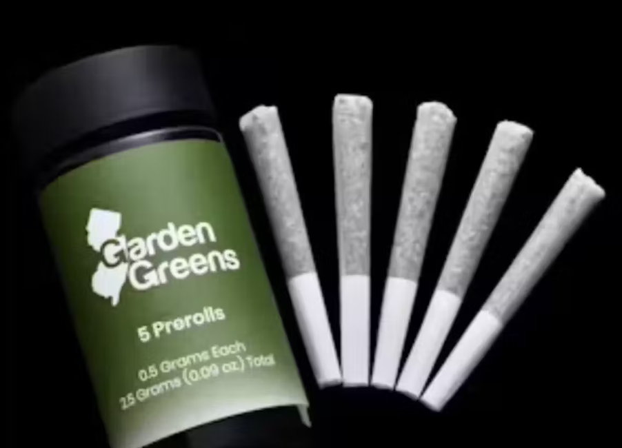 GARDEN GREENS - GRAPEZ 0.5G 5 PACK PREROLL