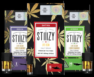 STIIIZY - STRAWBERRY SHORTCAKE 0.5 GRAM LIQUID DIAMONDS POD