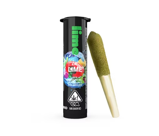 LIME - GUSHERS 0.6 GRAM HASH INFUSED PREROLL