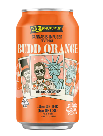 21ST AMENDMENT - BUDD ORANGE 10MG SODA