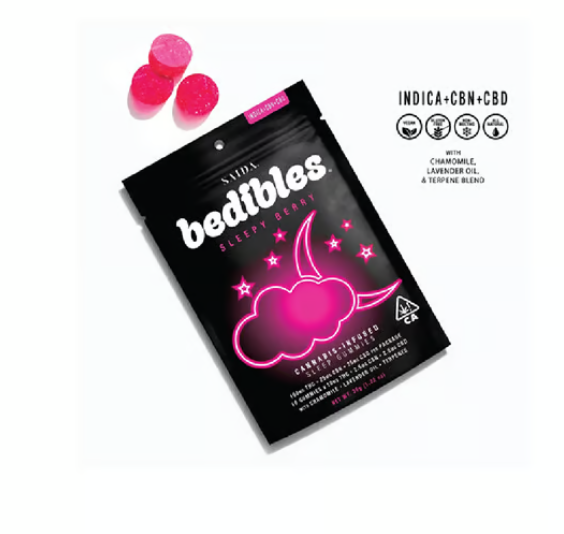 SAIDA - SLEEPY BERRY 4:1:1 THC/CBN/CBD GUMMIES - 10 PACK